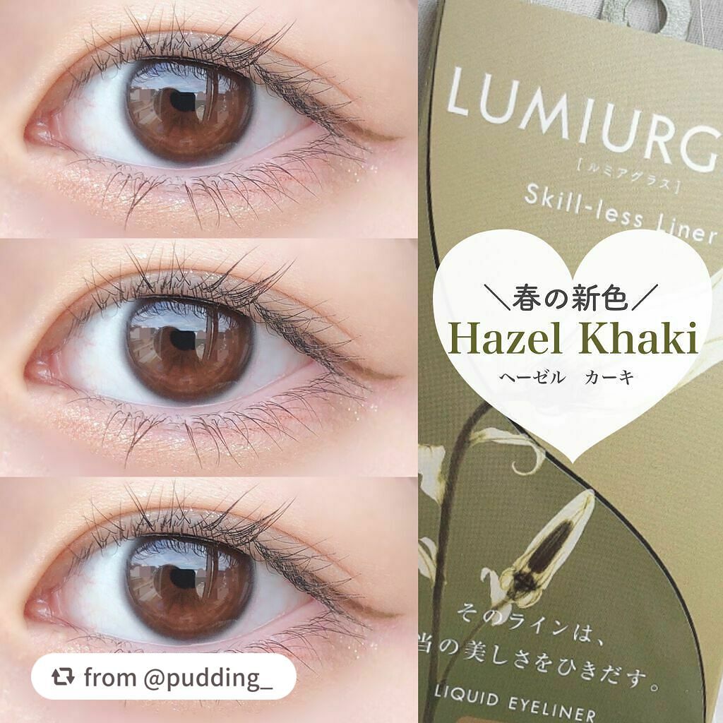 スキルレスライナー/LUMIURGLAS/リキッドアイライナーを使ったクチコミ(1枚目)