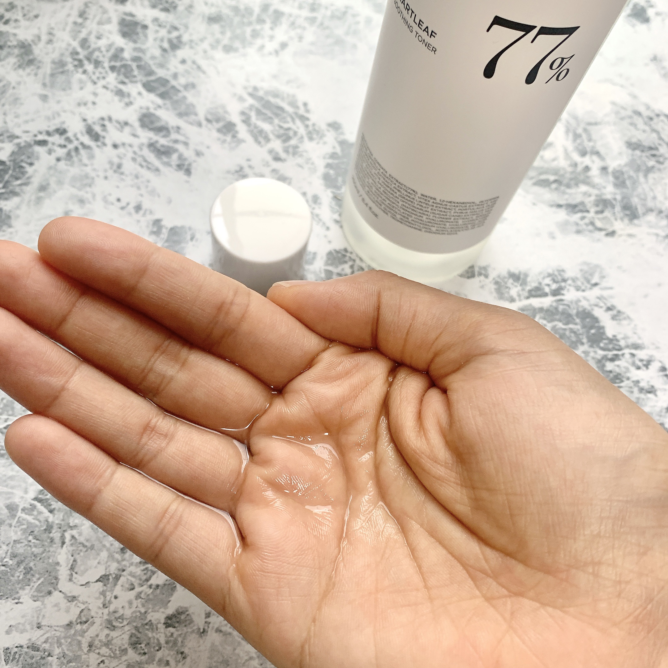 ドクダミ 77 スージングトナー/Anua/化粧水を使ったクチコミ（2枚目）