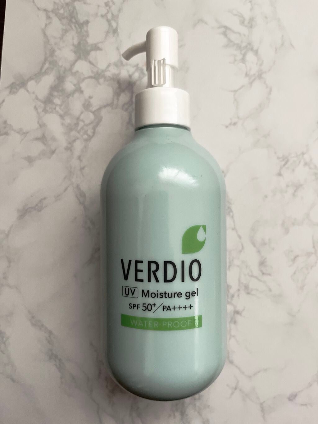 ベルディオ UV モイスチャージェル N/メンターム/日焼け止めジェルを使ったクチコミ(1枚目)