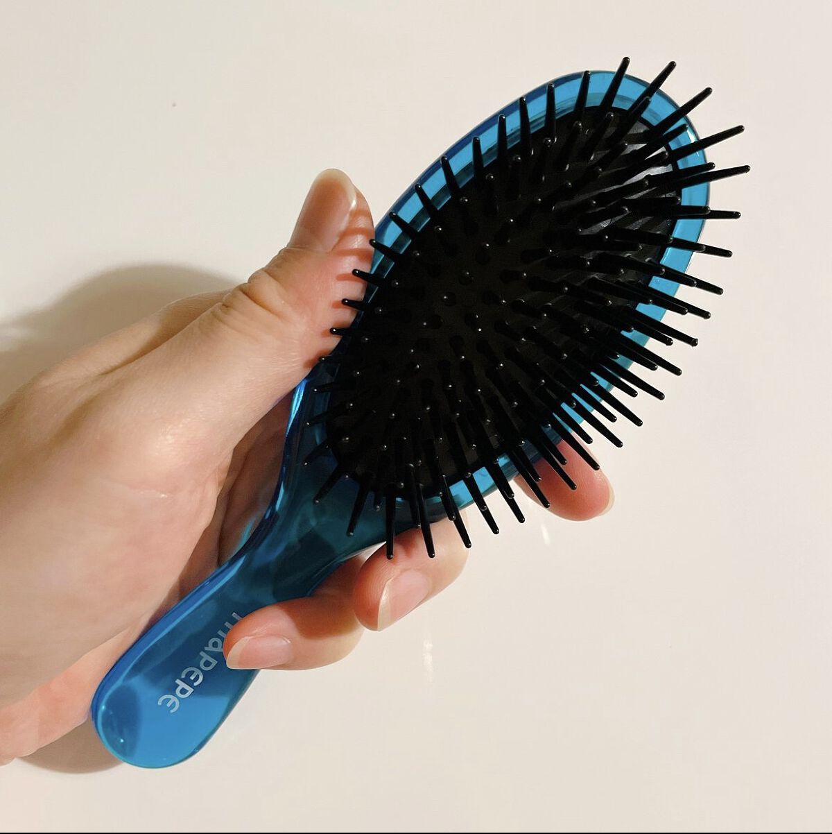 ミネラルブラッシングブラシ/マペペ/ヘアブラシを使ったクチコミ（1枚目）