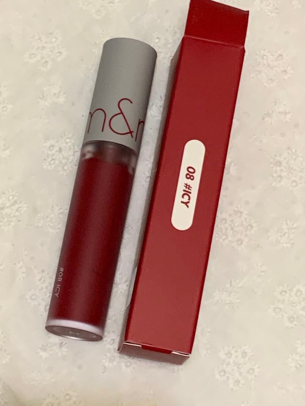 ゼロベルベットティント/rom&nd/リップティントを使ったクチコミ(1枚目)