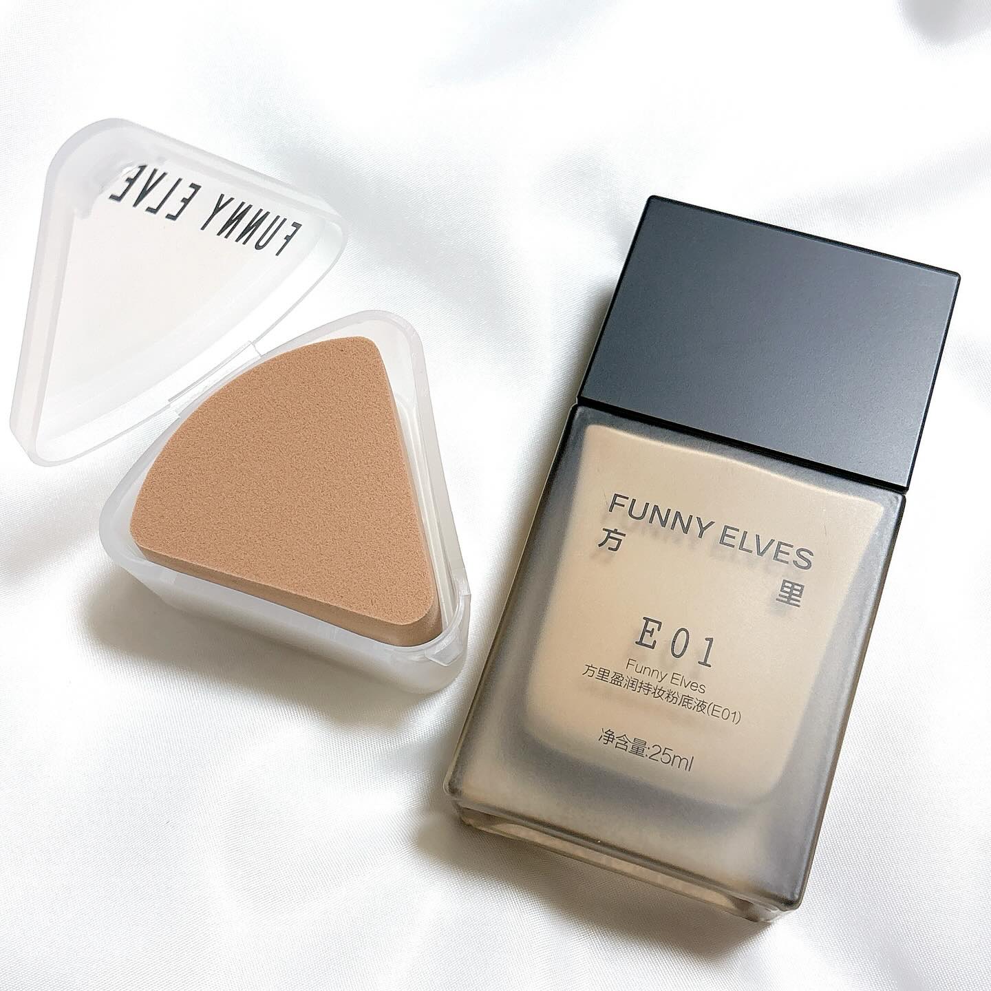 ロングウエアファンデーション/FUNNY ELVES方里/リキッドファンデーションを使ったクチコミ（3枚目）