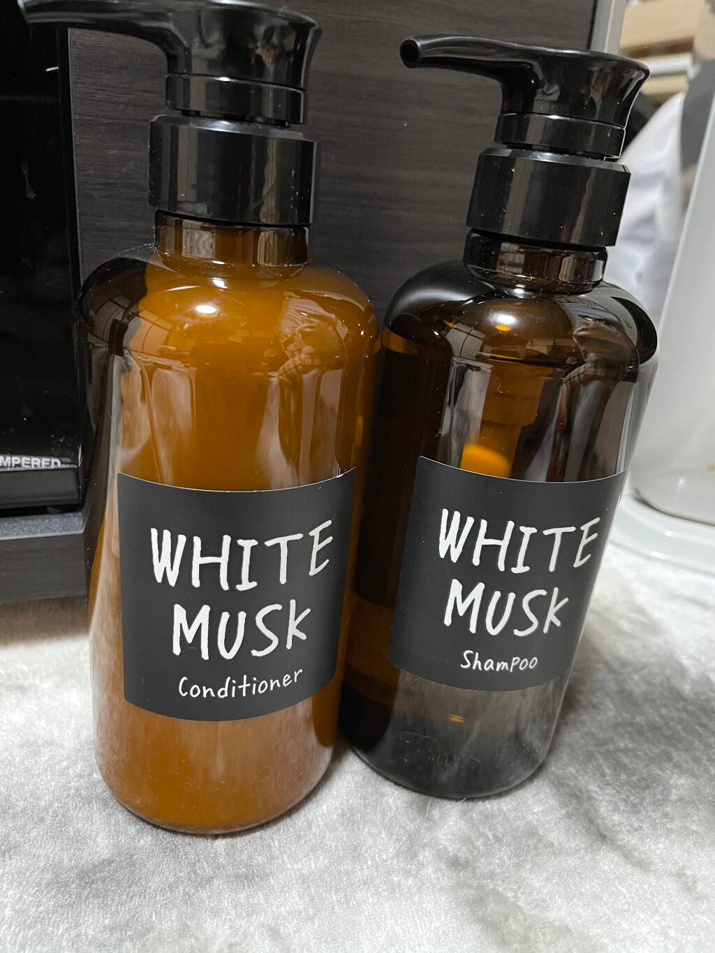 ホワイトムスク シャンプー/コンディショナー/John's Blend/市販シャンプーを使ったクチコミ(1枚目)