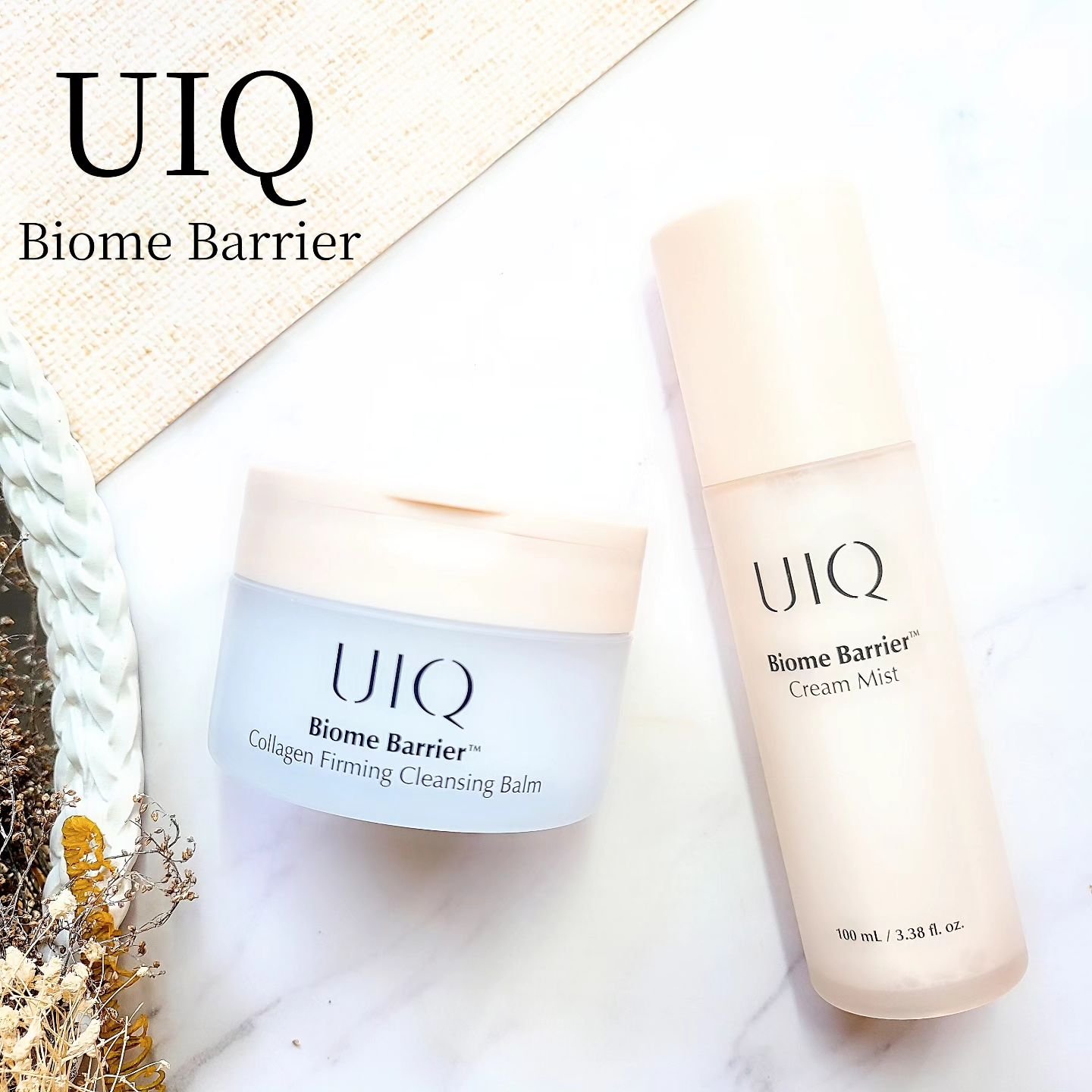 バイオームバリア クリームミスト/UIQ/ミスト状化粧水を使ったクチコミ（1枚目）