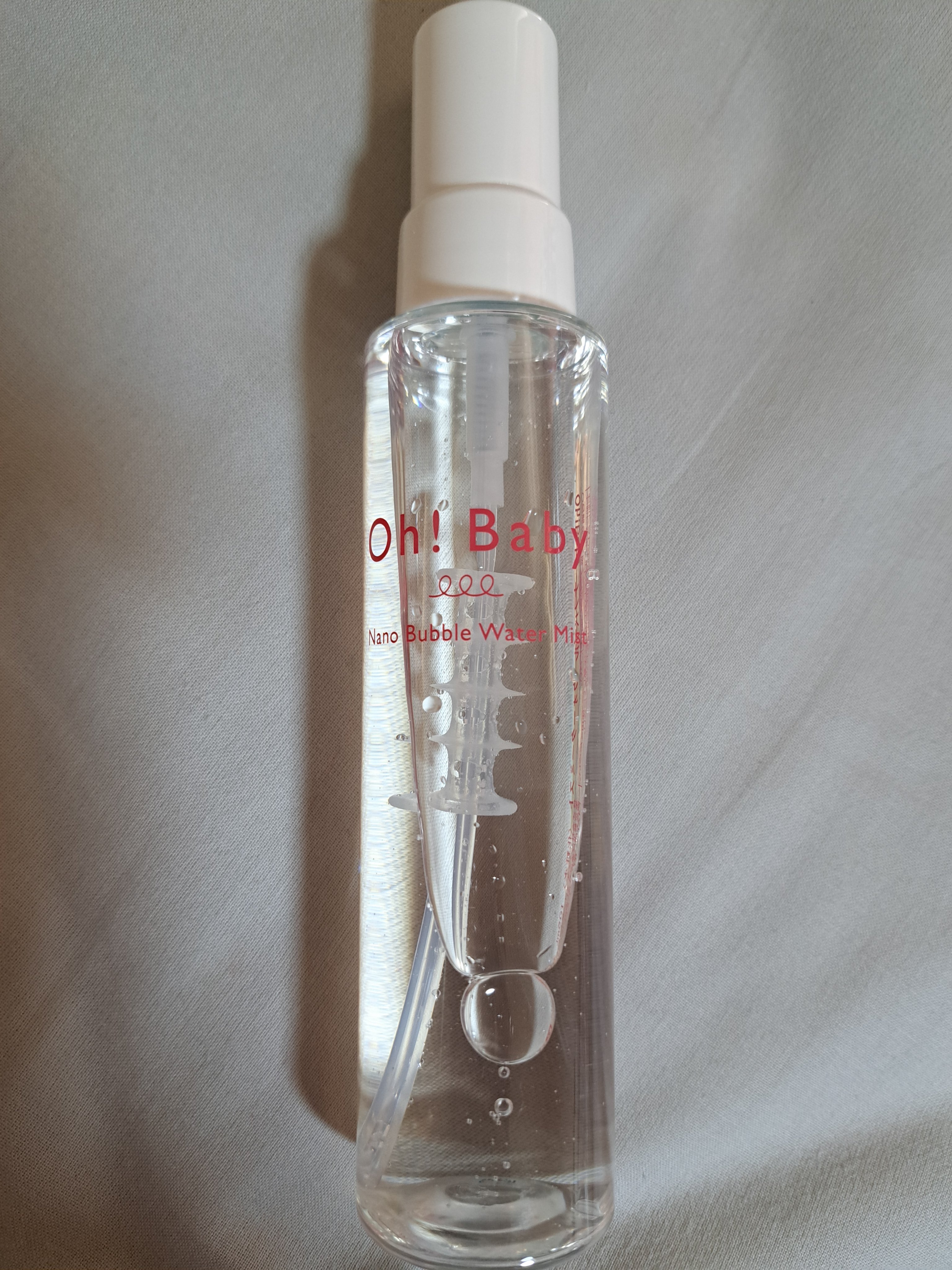 Oh!Baby ナノバブル ウォーターミスト/ハウス オブ ローゼ/ミスト状化粧水を使ったクチコミ（3枚目）