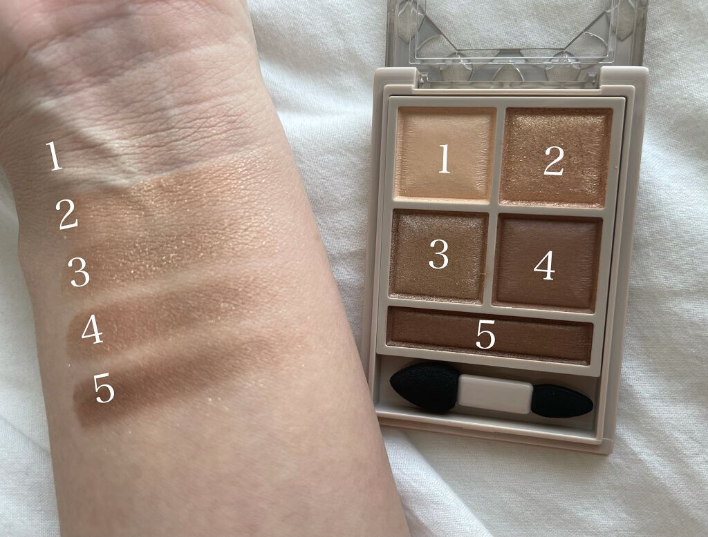 パノラマデザイン アイパレット/Visée/アイシャドウパレットを使ったクチコミ（2枚目）