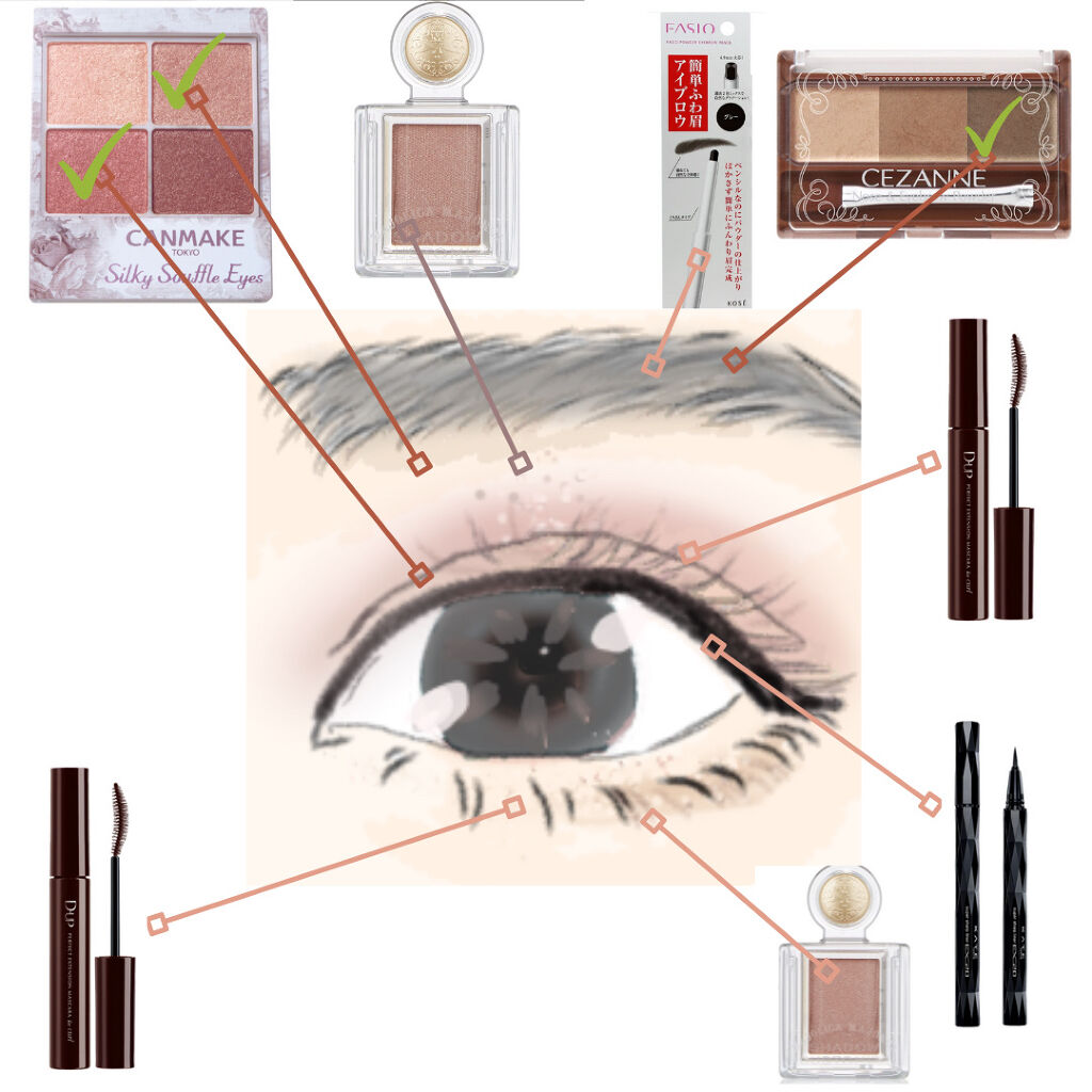 シャドーカスタマイズ/MAJOLICA MAJORCA/単色アイシャドウを使ったクチコミ（2枚目）