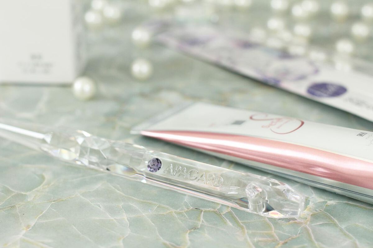 アパガードクリスタル歯ブラシ/アパガード/歯ブラシを使ったクチコミ（3枚目）