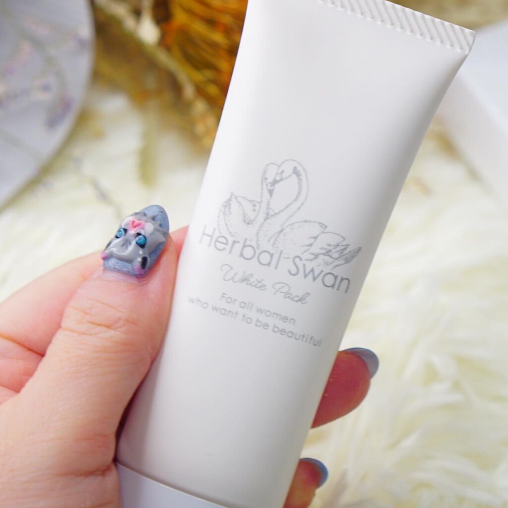 HerbalSwanWhitePack(ハーバルスワンホワイトパック)/ビズキ/洗い流すパック・マスクを使ったクチコミ(6枚目)