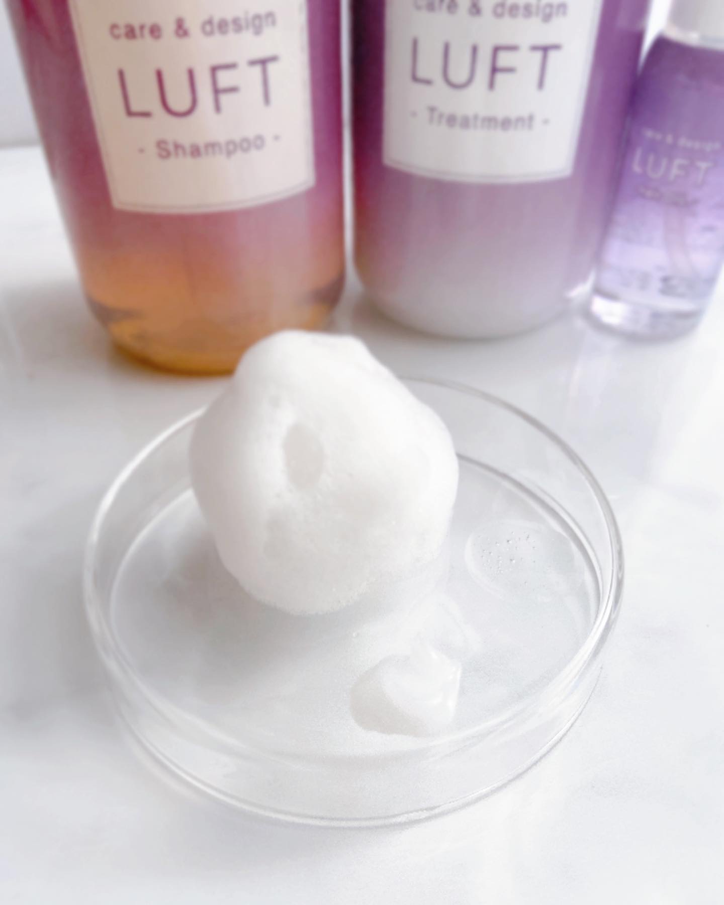 ケア＆デザインシャンプーD／トリートメントD シャンプー 500ml/LUFT/市販シャンプーを使ったクチコミ（3枚目）