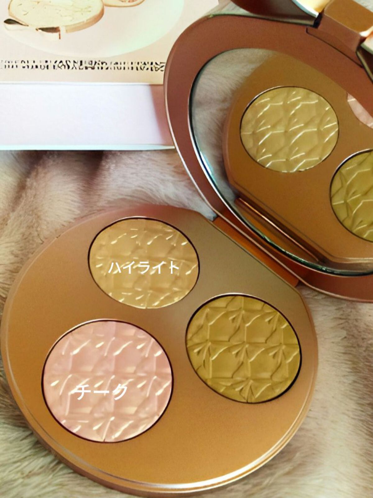 エファベセンス エクストラ ディメンション フェイス コンパクト ライト/M・A・C/パウダーチークを使ったクチコミ（3枚目）