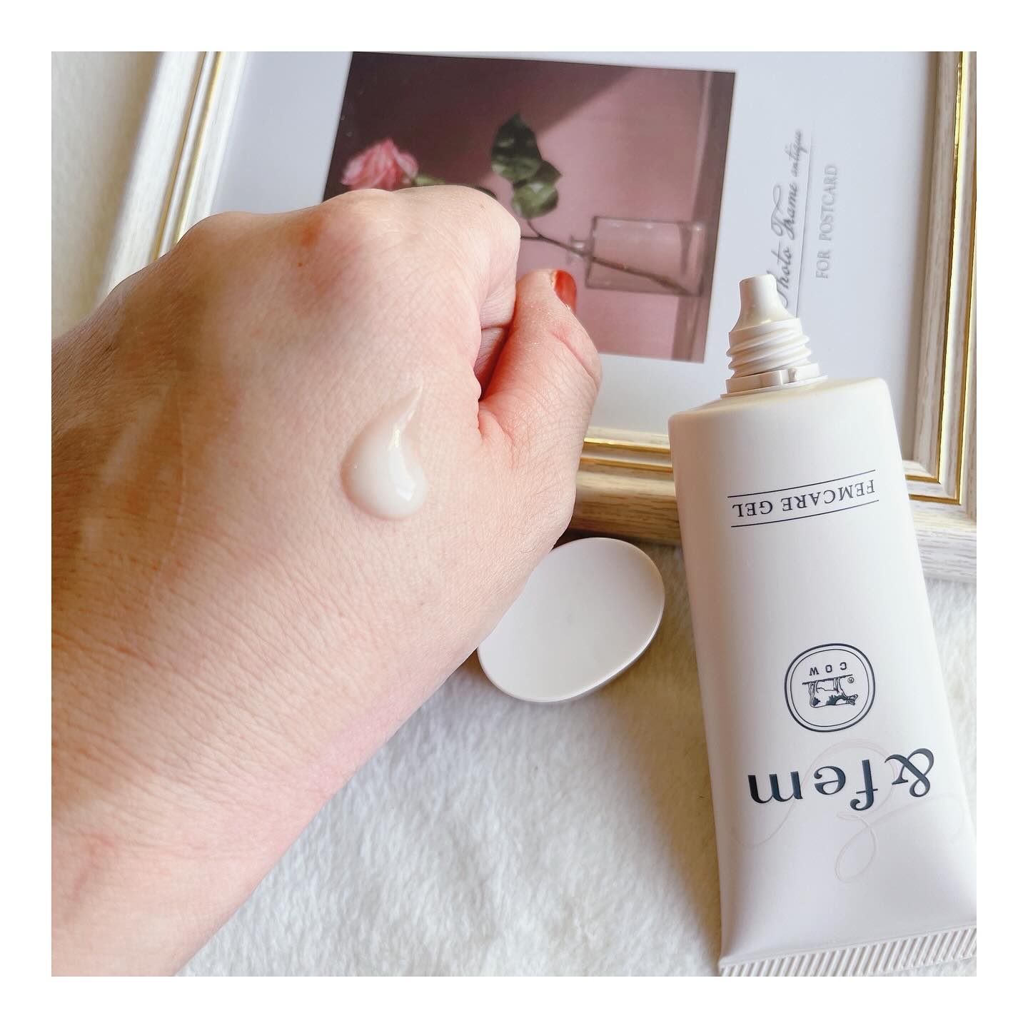 アンドフェム フェムケア美白ジェル/＆fem/ボディクリームを使ったクチコミ（2枚目）