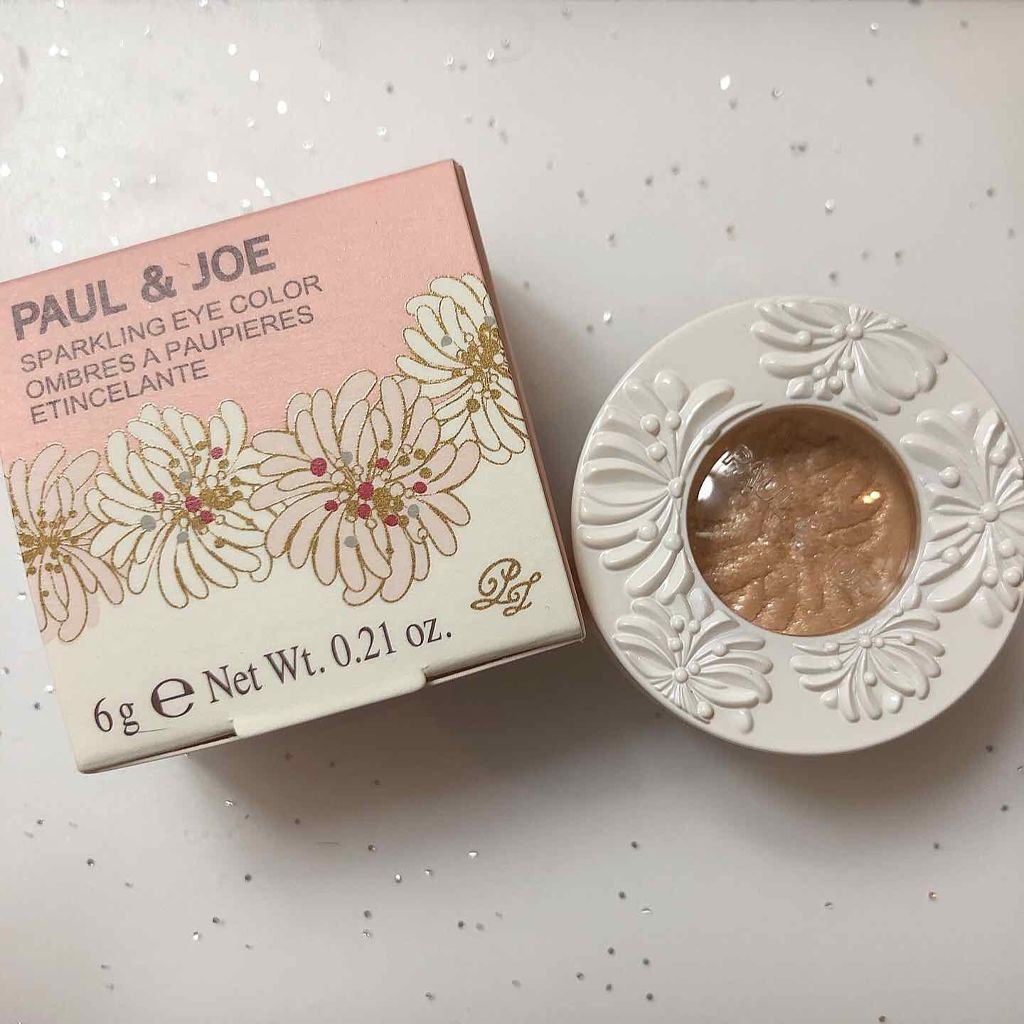 スパークリング アイカラー/PAUL & JOE BEAUTE/単色アイシャドウを使ったクチコミ(1枚目)