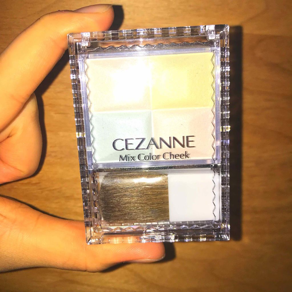 ミックスカラーチーク/CEZANNE/パウダーチークを使ったクチコミ（1枚目）