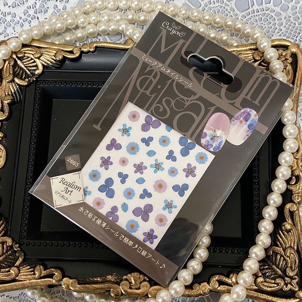 ミュージアムネイルシール/クレヨン/ネイルシールを使ったクチコミ(2枚目)