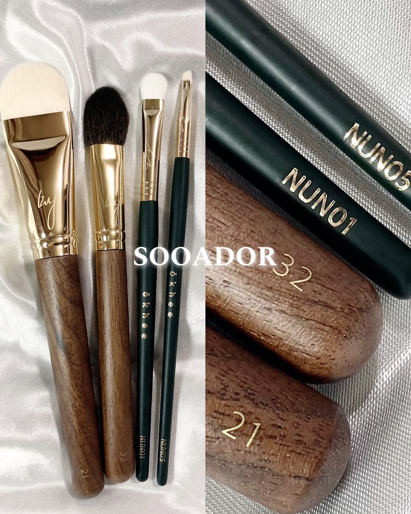 BY MAENG #21 ファンデーションブラシ/SOOA DOR/メイクブラシを使ったクチコミ（1枚目）