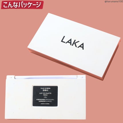 ジャストアイパレット FRESH/Laka/アイシャドウパレットの画像