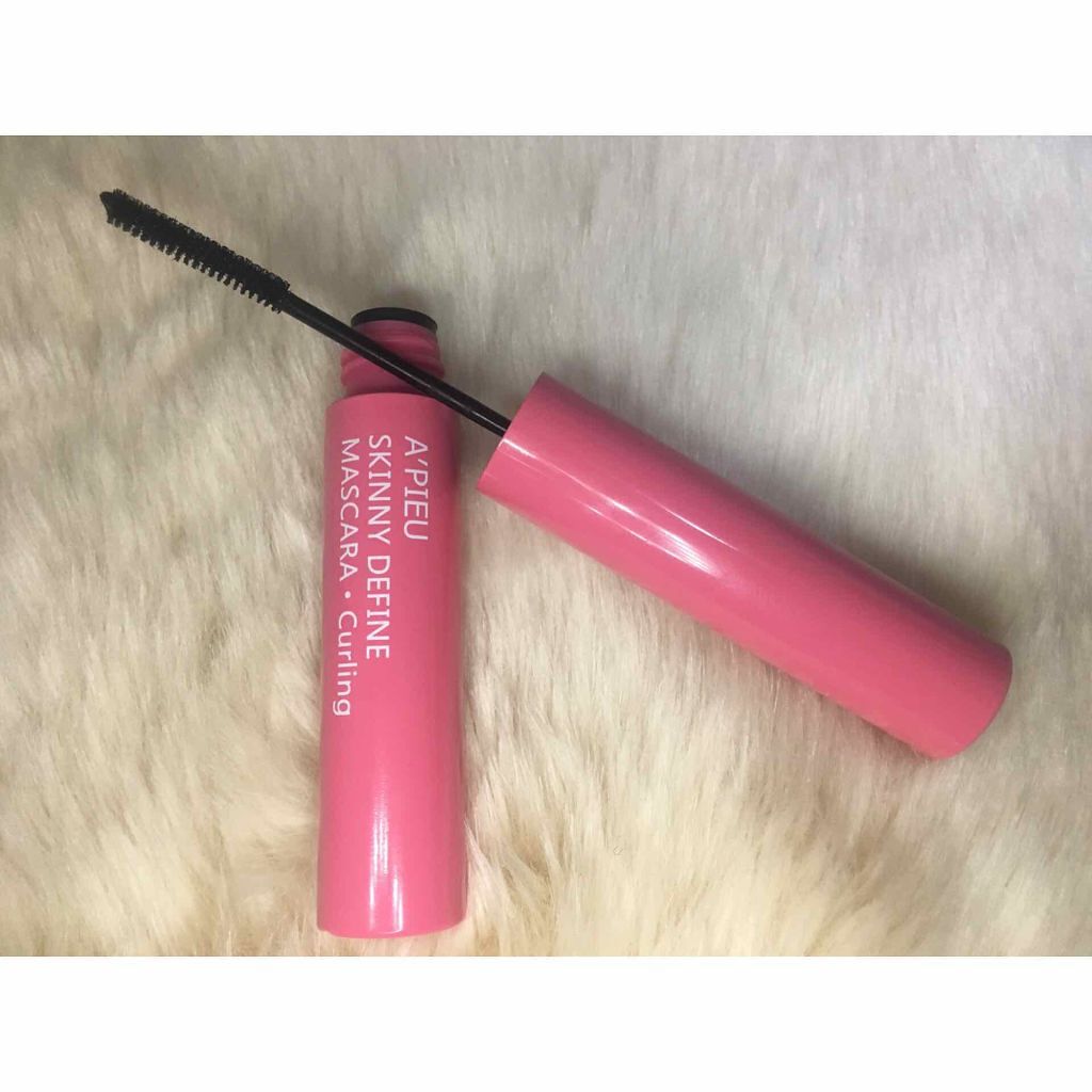 A’pieu スキニー ウォータープルーフ マスカラのクチコミ「A'PIEU
スキニーディファイン
カーリングマスカラ💄




このマスカラはとにかく細くて.....」（2枚目）