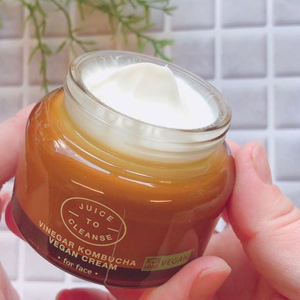 ビネガー コンブチャヴィーガン クリーム/JUICE TO CLEANSE/フェイスクリームを使ったクチコミ(2枚目)
