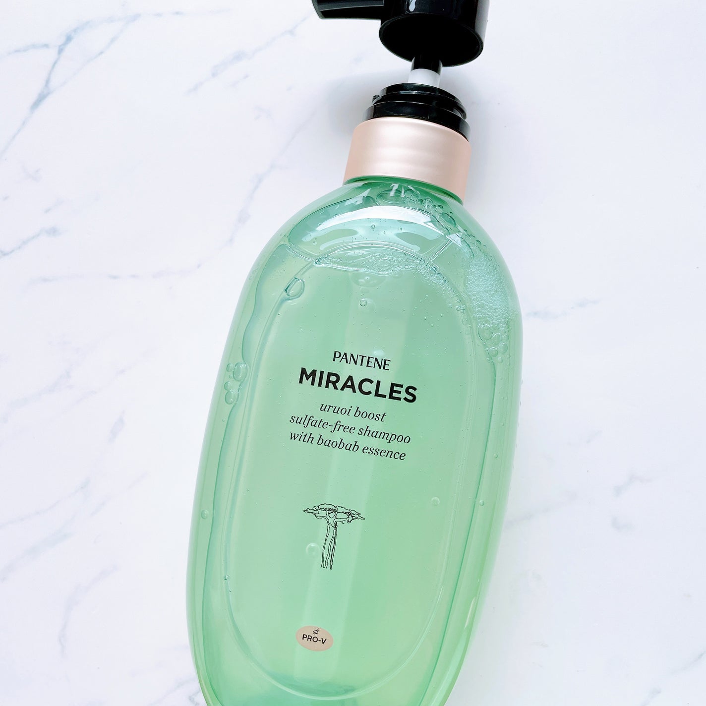 ミラクルズ うるおいブースト シャンプー/トリートメント/パンテーン/市販シャンプーを使ったクチコミ(2枚目)