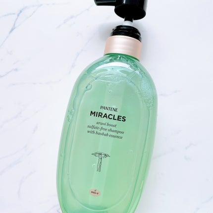 ミラクルズ うるおいブースト シャンプー/トリートメント/パンテーン/市販シャンプーを使ったクチコミ(2枚目)