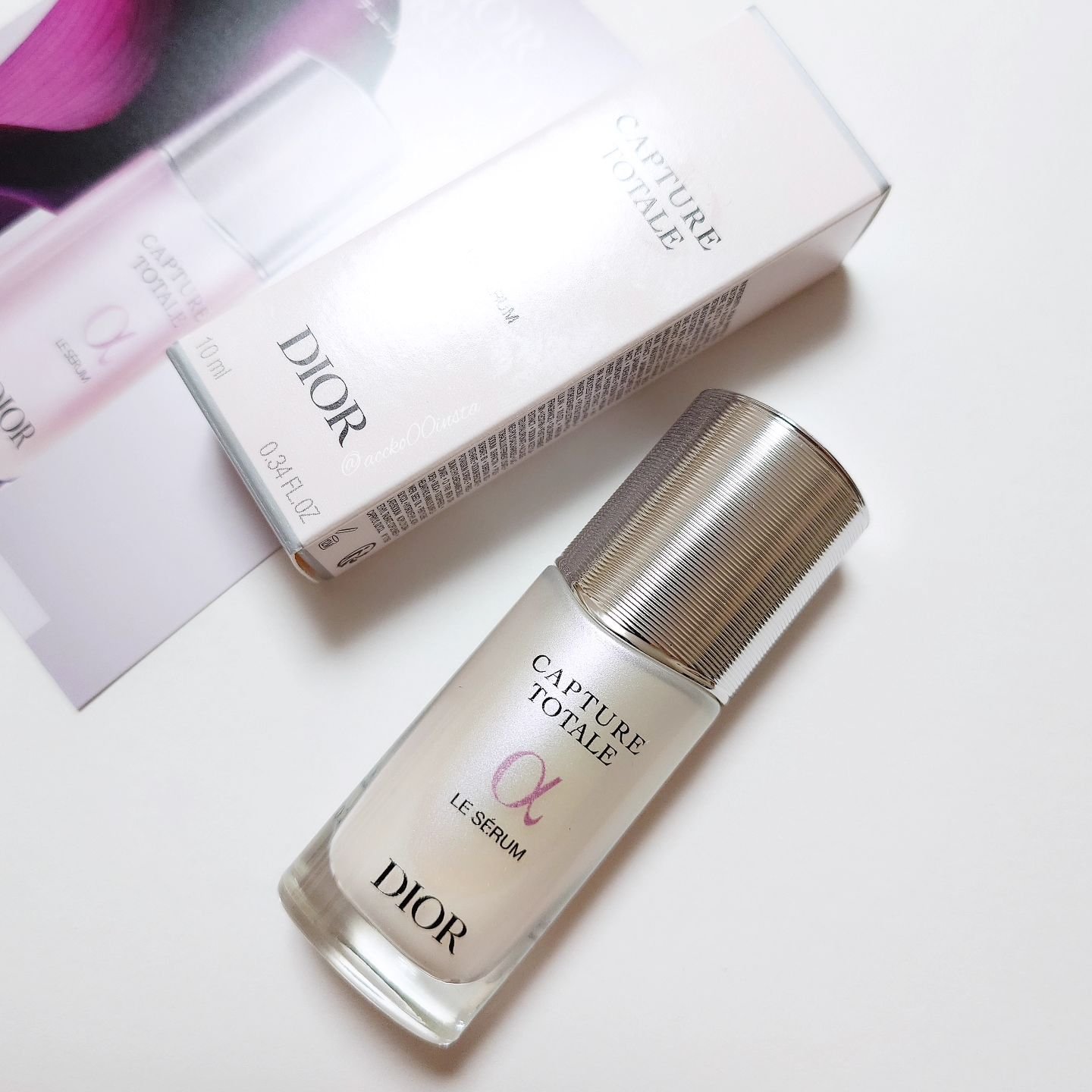 【旧】カプチュール トータル ル セラム/Dior/美容液を使ったクチコミ（1枚目）