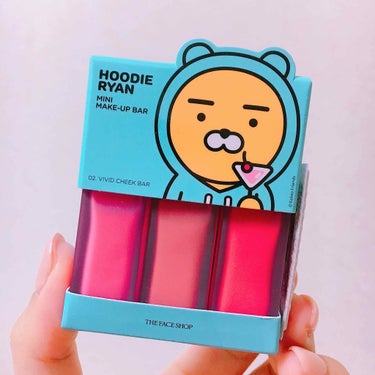 THE FACE SHOP フードライアン ミニ メイクアップバー のクチコミ「❣️THE FACE SHOP「HOODIE RYAN MINI MAKE-UP BAR」❣️.....」（1枚目）