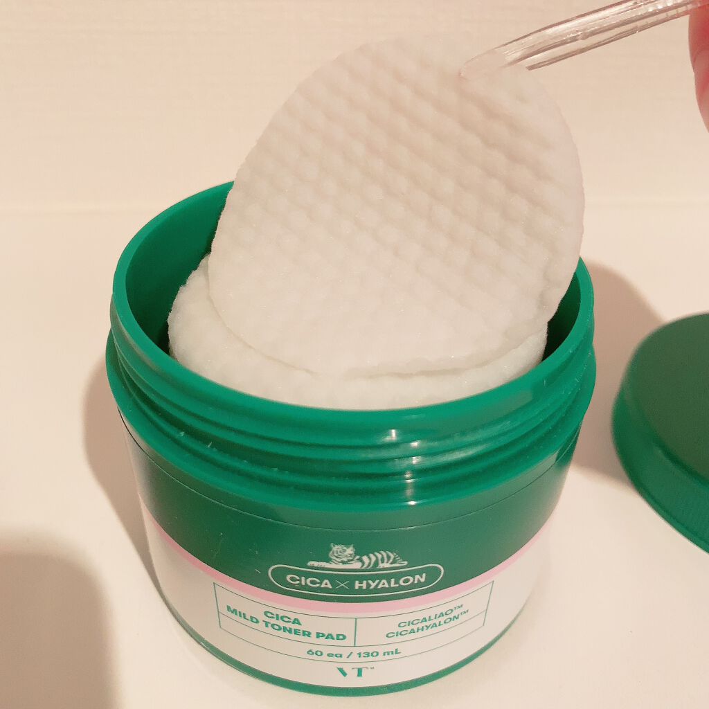 CICA マイルドトナーパッド/VT/トナーパッドを使ったクチコミ（3枚目）