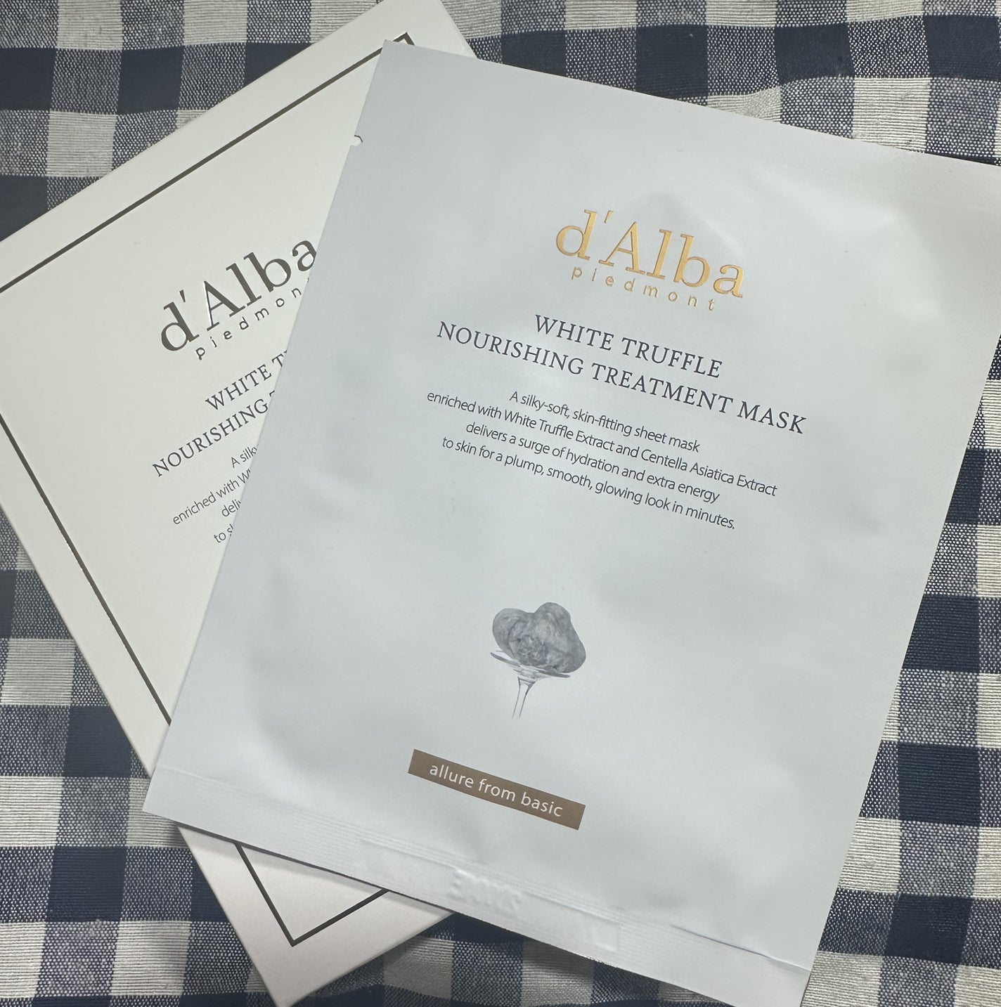 ホワイトトリュフナリシングトリートメントマスク/ダルバ/シートマスク・パックを使ったクチコミ(1枚目)