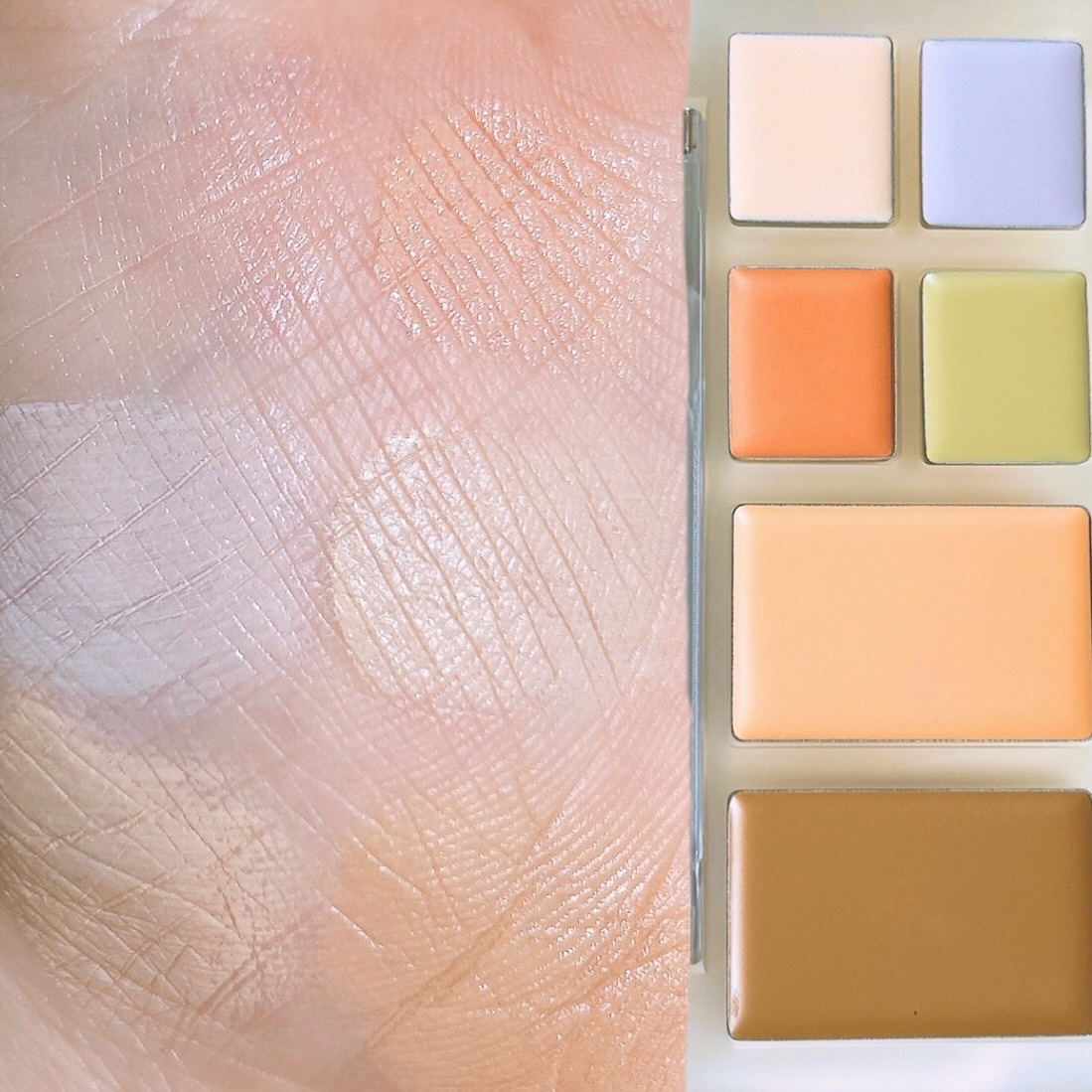 ブリージングコンシーラーパレット/Healus/パレットコンシーラーを使ったクチコミ（2枚目）