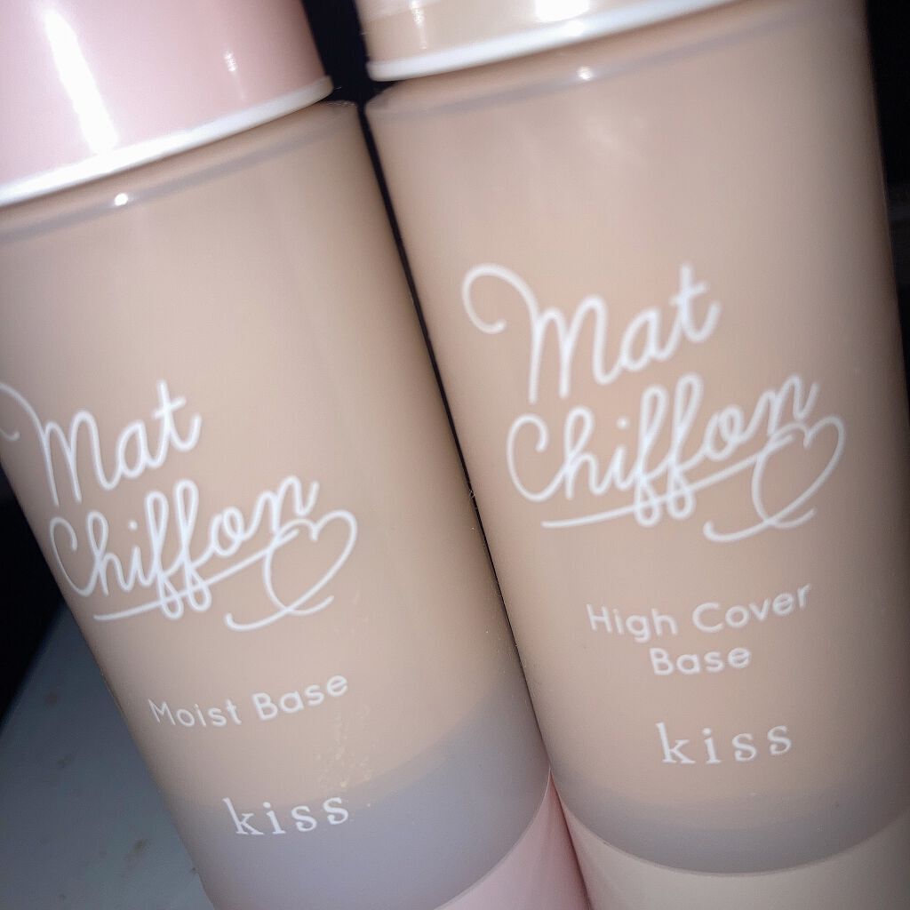 マットシフォンUVモイストベース/KiSS/化粧下地を使ったクチコミ（2枚目）