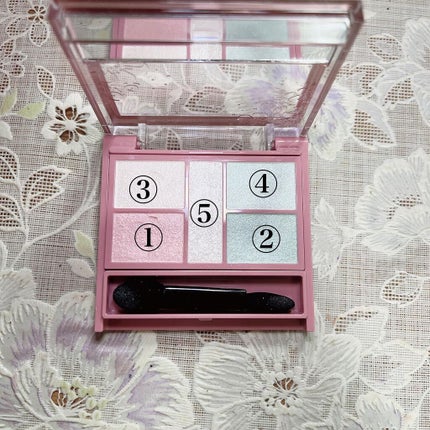 MP ジェム リップグロス 01オーロラクリスタル/セリア/リップグロスを使ったクチコミ(3枚目)