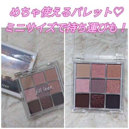 9色アイシャドウパレット/jill leen./アイシャドウパレットを使ったクチコミ(1枚目)