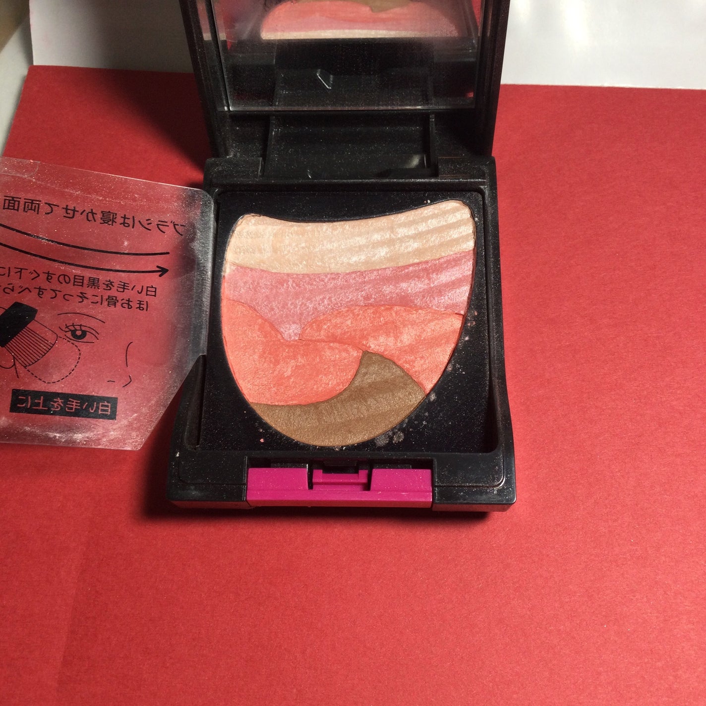 ブラシひと塗りシャドウN/オーブ/アイシャドウパレットを使ったクチコミ(2枚目)