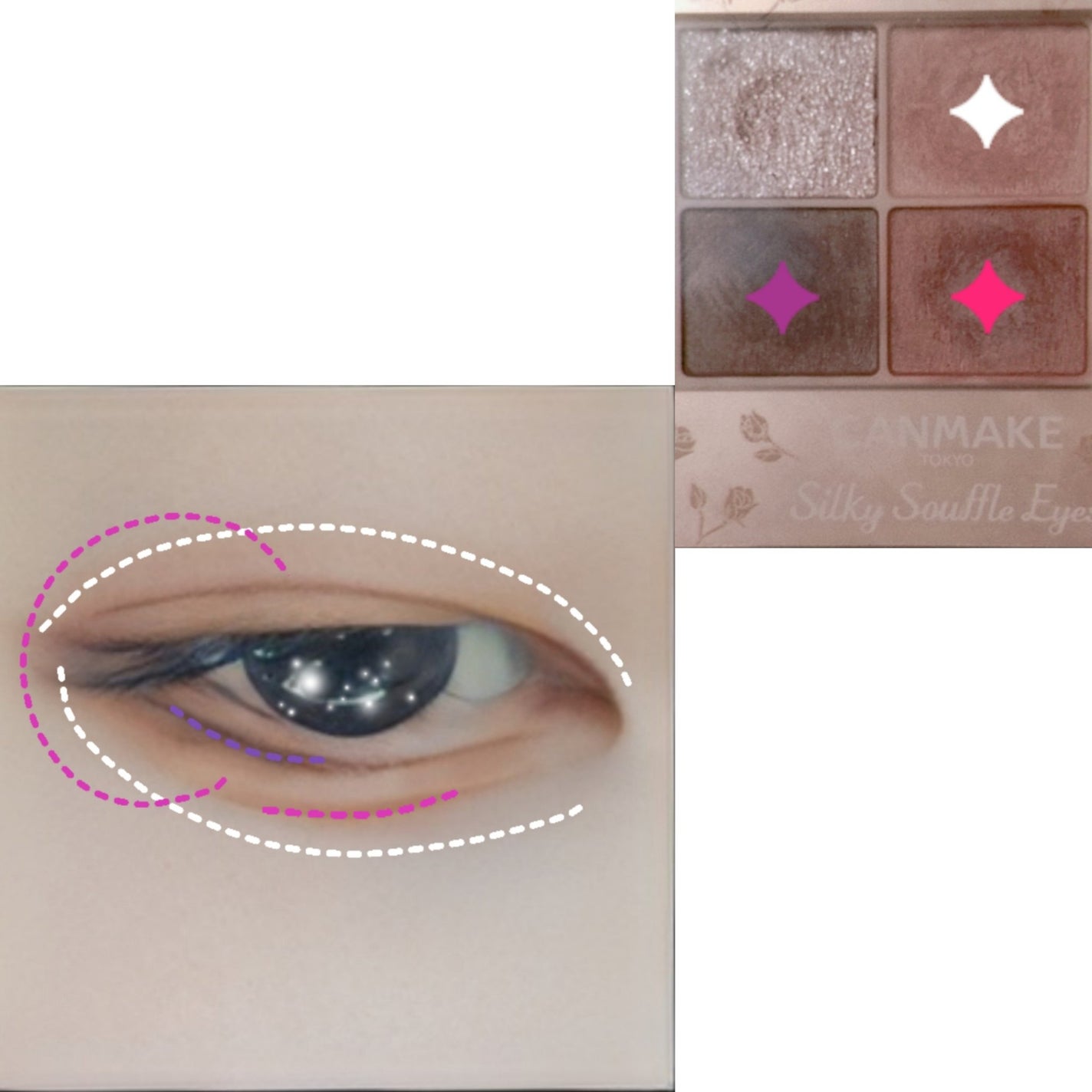 クリーミータッチライナー/キャンメイク/ジェルアイライナーを使ったクチコミ(3枚目)