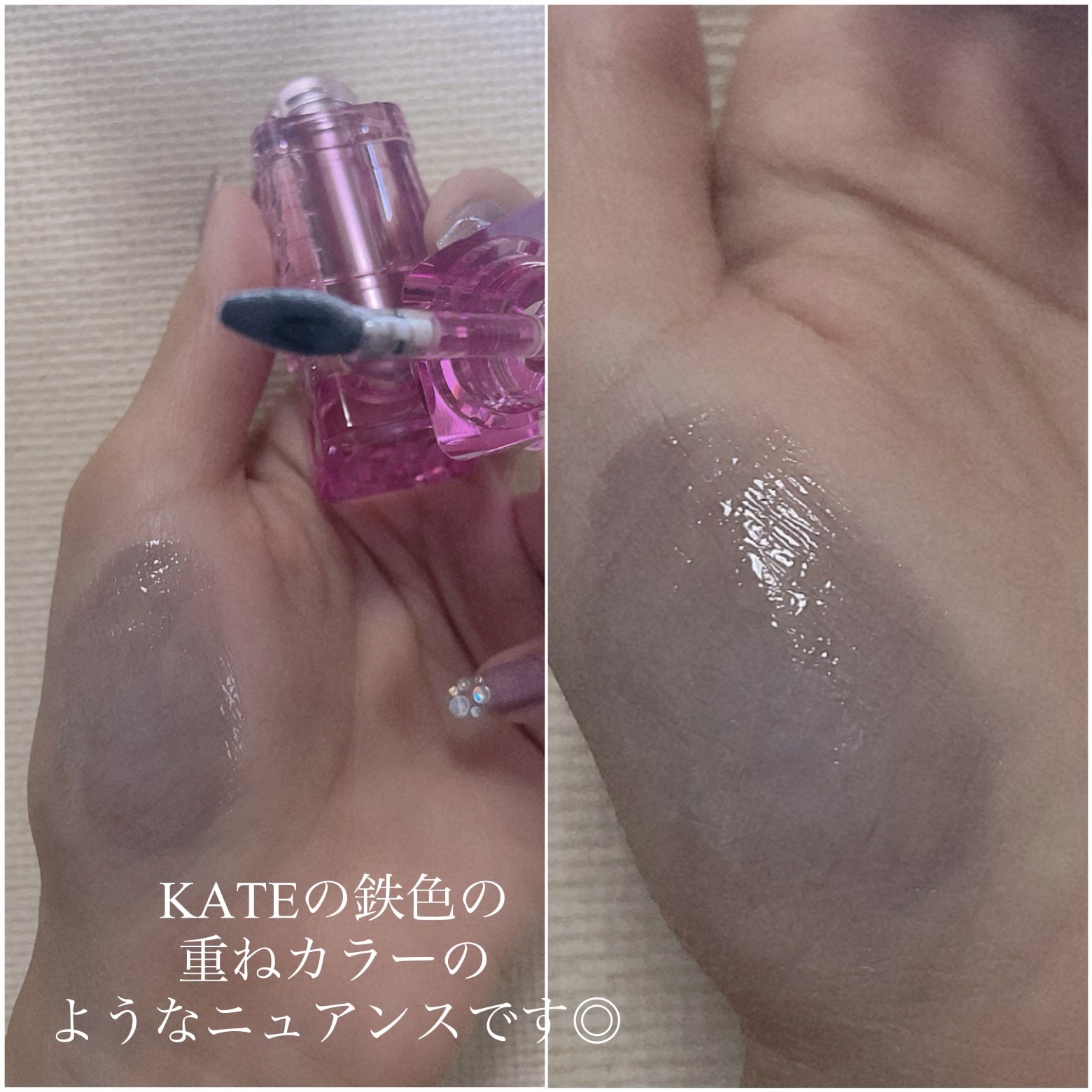 SPICY PINK パウティミラーティント/Uhue/リップティントを使ったクチコミ（2枚目）