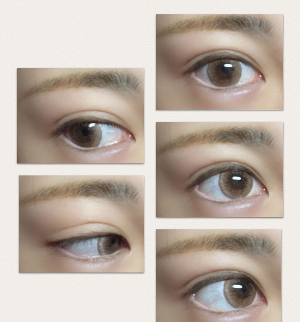 LARME MOISTURE UV(ラルムモイスチャーUV) ハニースウィート/LARME/カラーコンタクトレンズを使ったクチコミ（2枚目）