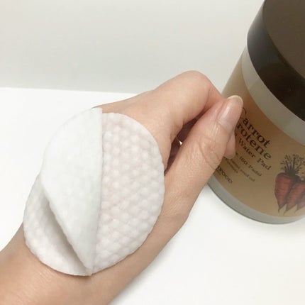 キャロットカロテン カーミングウォーターパッド/SKINFOOD/トナーパッドを使ったクチコミ(1枚目)