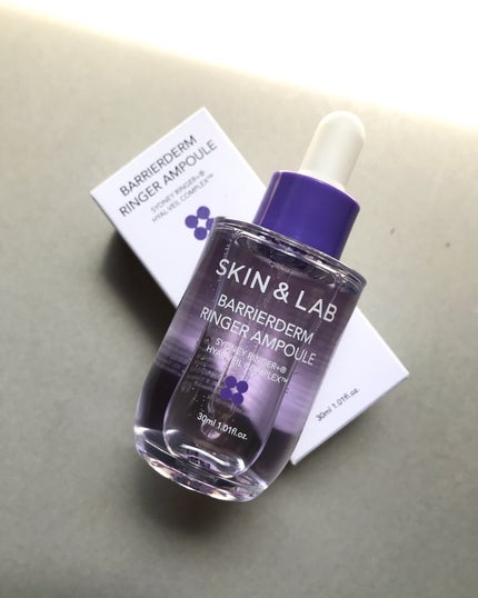バリアダームリンガーアンプル/SKIN&LAB/美容液を使ったクチコミ(1枚目)