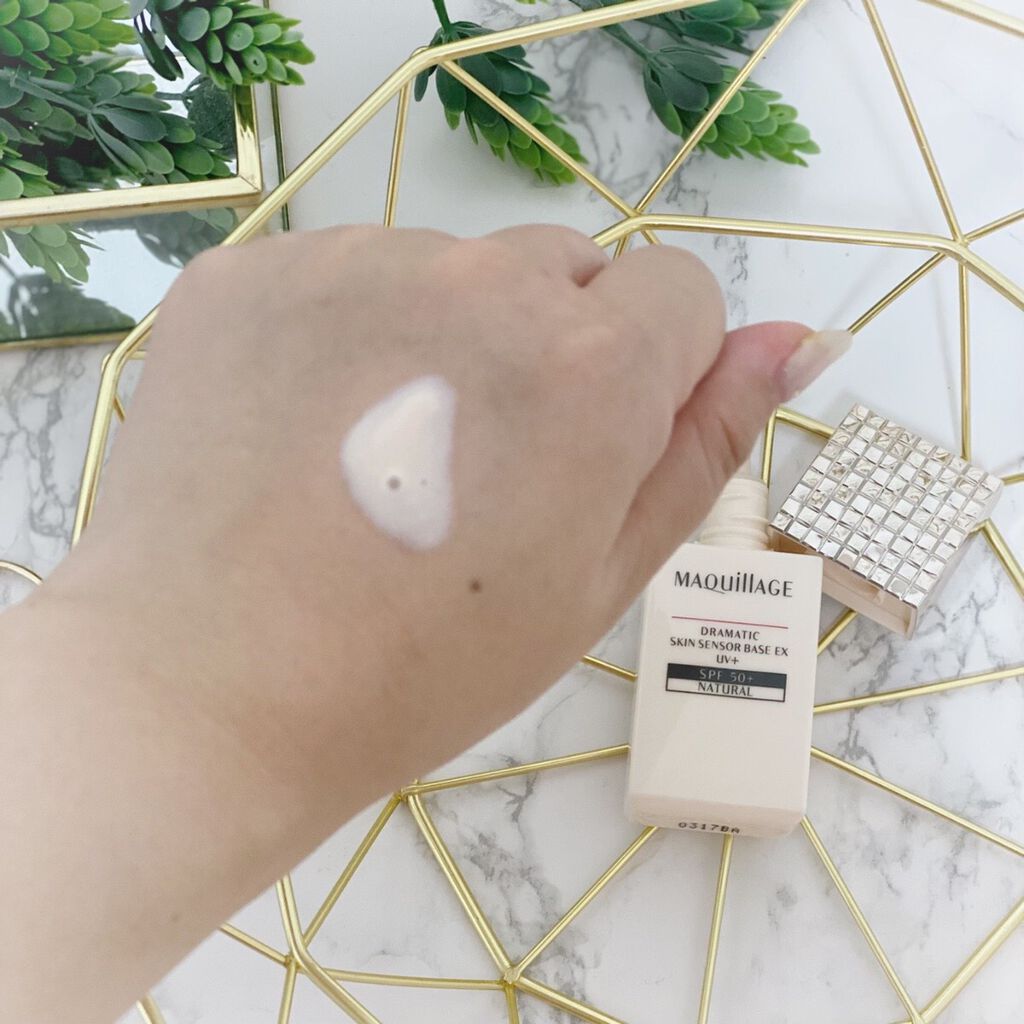 ドラマティックスキンセンサーベース EX/マキアージュ/化粧下地を使ったクチコミ（3枚目）