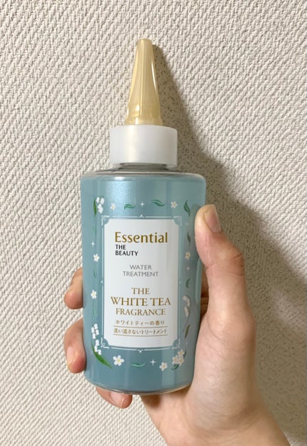 エッセンシャル ザビューティ 髪のキメ美容ウォータートリートメント ホワイトティーの香り/エッセンシャル/アウトバストリートメントを使ったクチコミ(1枚目)