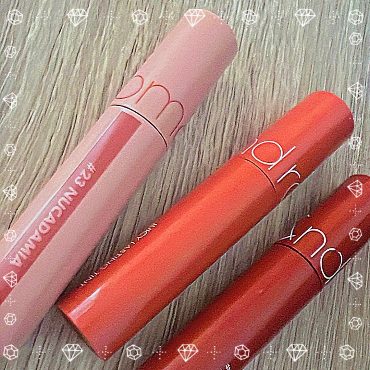 ジューシーラスティングティント/rom&nd/リップティントを使ったクチコミ(1枚目)