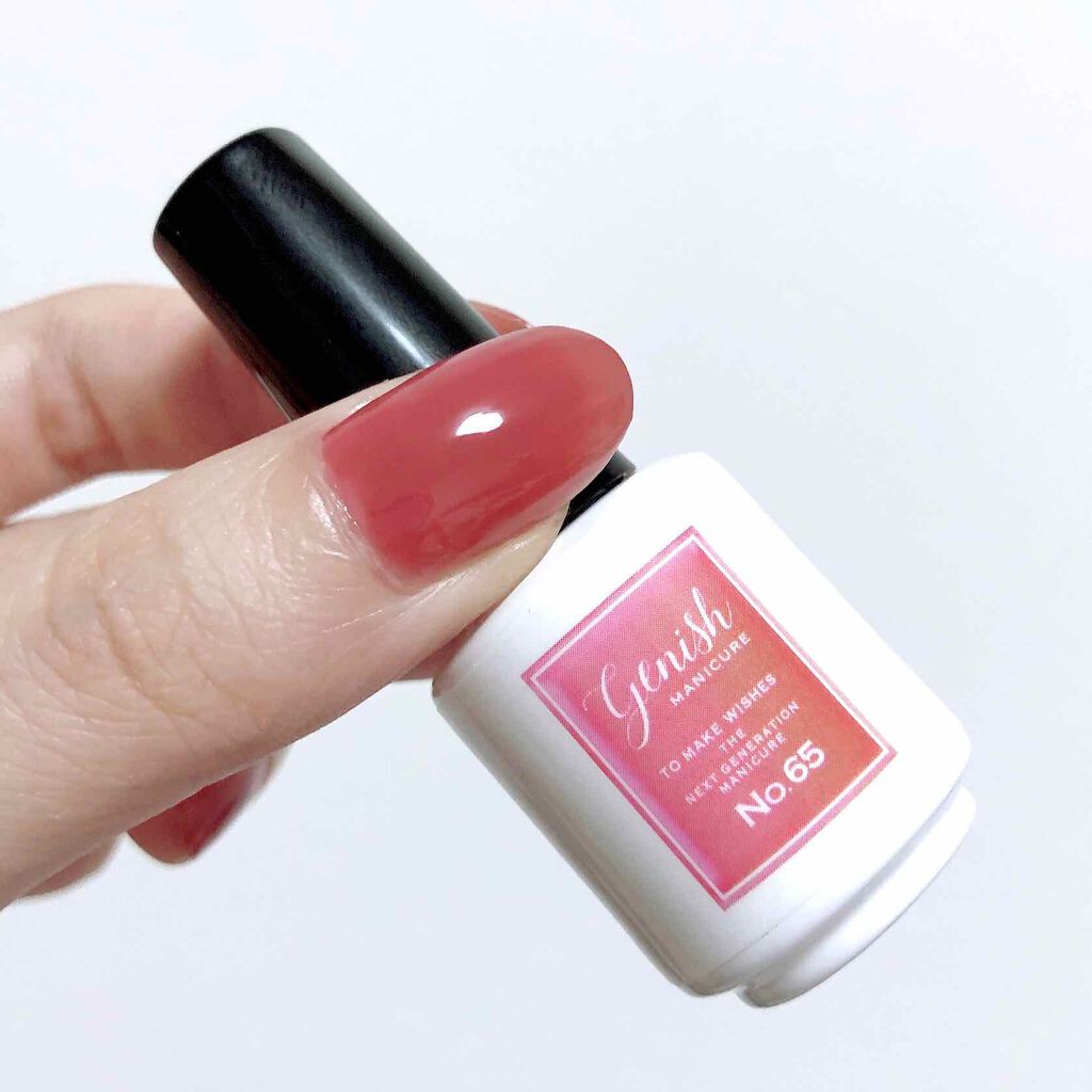 ジーニッシュ 65 ROSE HAZE ローズヘイズ/ジーニッシュマニキュア/マニキュアを使ったクチコミ（2枚目）