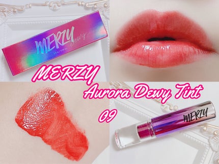 オーロラ デュイ ティント/MERZY/リップティントを使ったクチコミ(1枚目)