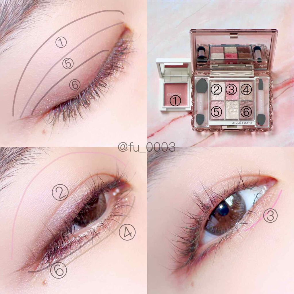 リッドフラッシュ/CHICCA/アイシャドウパレットを使ったクチコミ（2枚目）