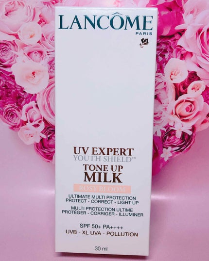 UV エクスペール トーン アップ ローズ/LANCOME/日焼け止め・UVケアを使ったクチコミ(1枚目)