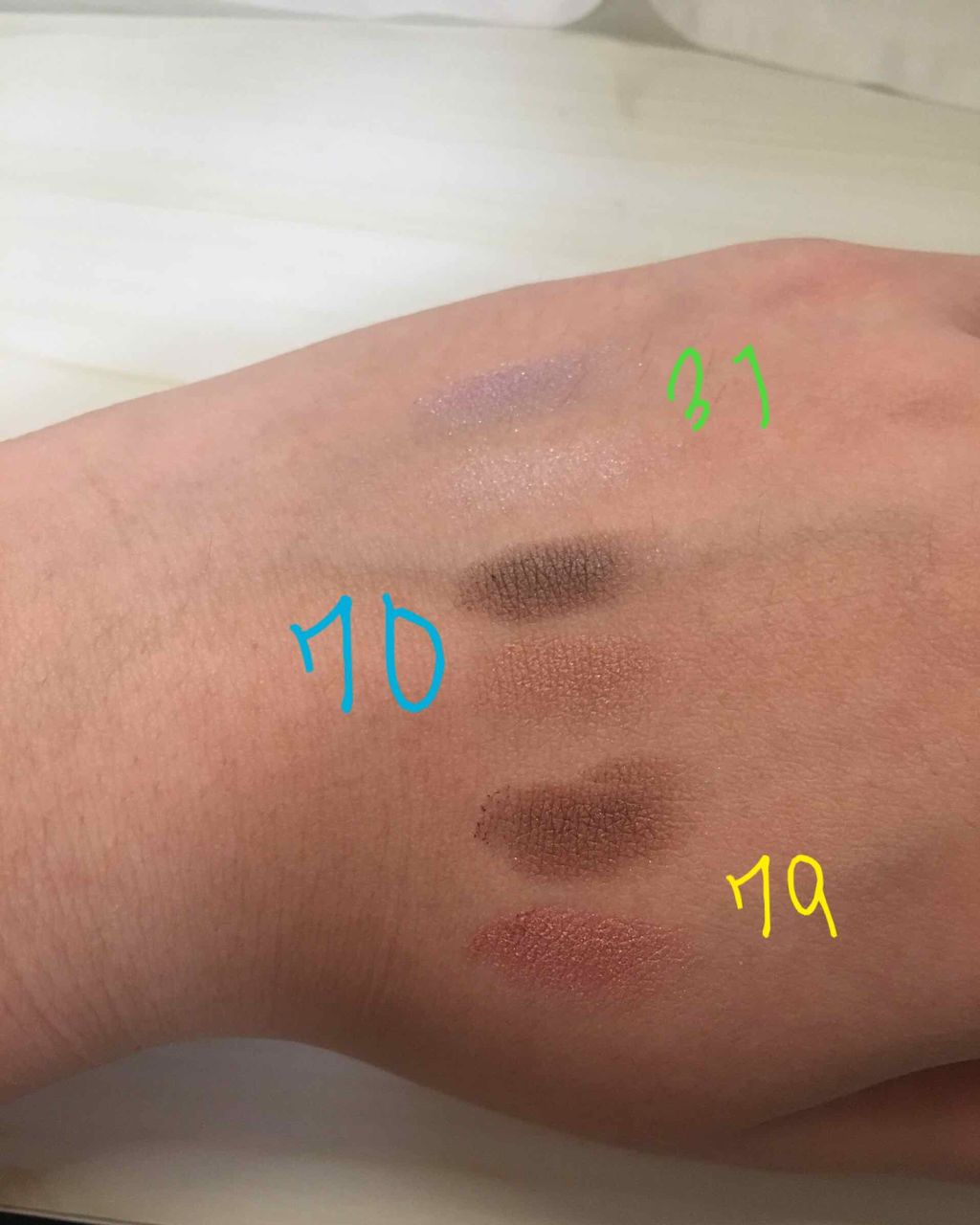 アイ カラー(チップ付)/ちふれ/アイシャドウパレットを使ったクチコミ（2枚目）