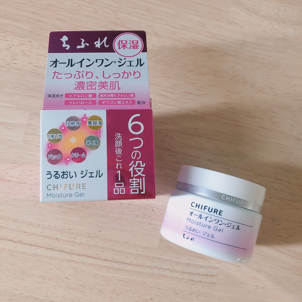うるおい ジェル/ちふれ/オールインワン化粧品を使ったクチコミ（1枚目）