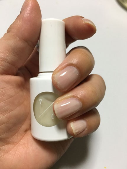 カラーベースコート ゼロ 7/0/uka/オールインワンネイルの画像