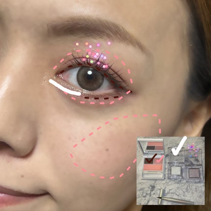 マルチカラーバリエーション スパークル/チャコット・コスメティクス/単色アイシャドウを使ったクチコミ(5枚目)